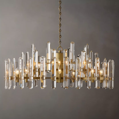 Prizma Round Chandelier - Nuvé