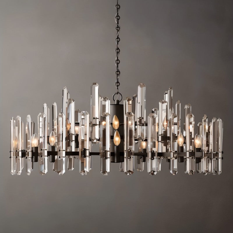 Prizma Round Chandelier - Nuvé