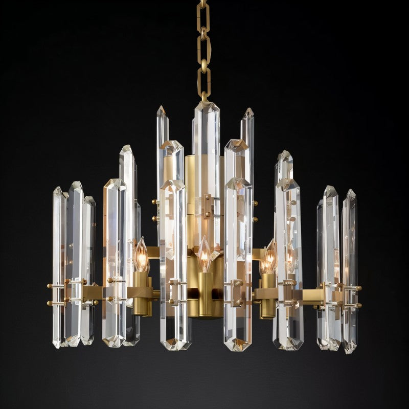 Prizma Round Chandelier - Nuvé