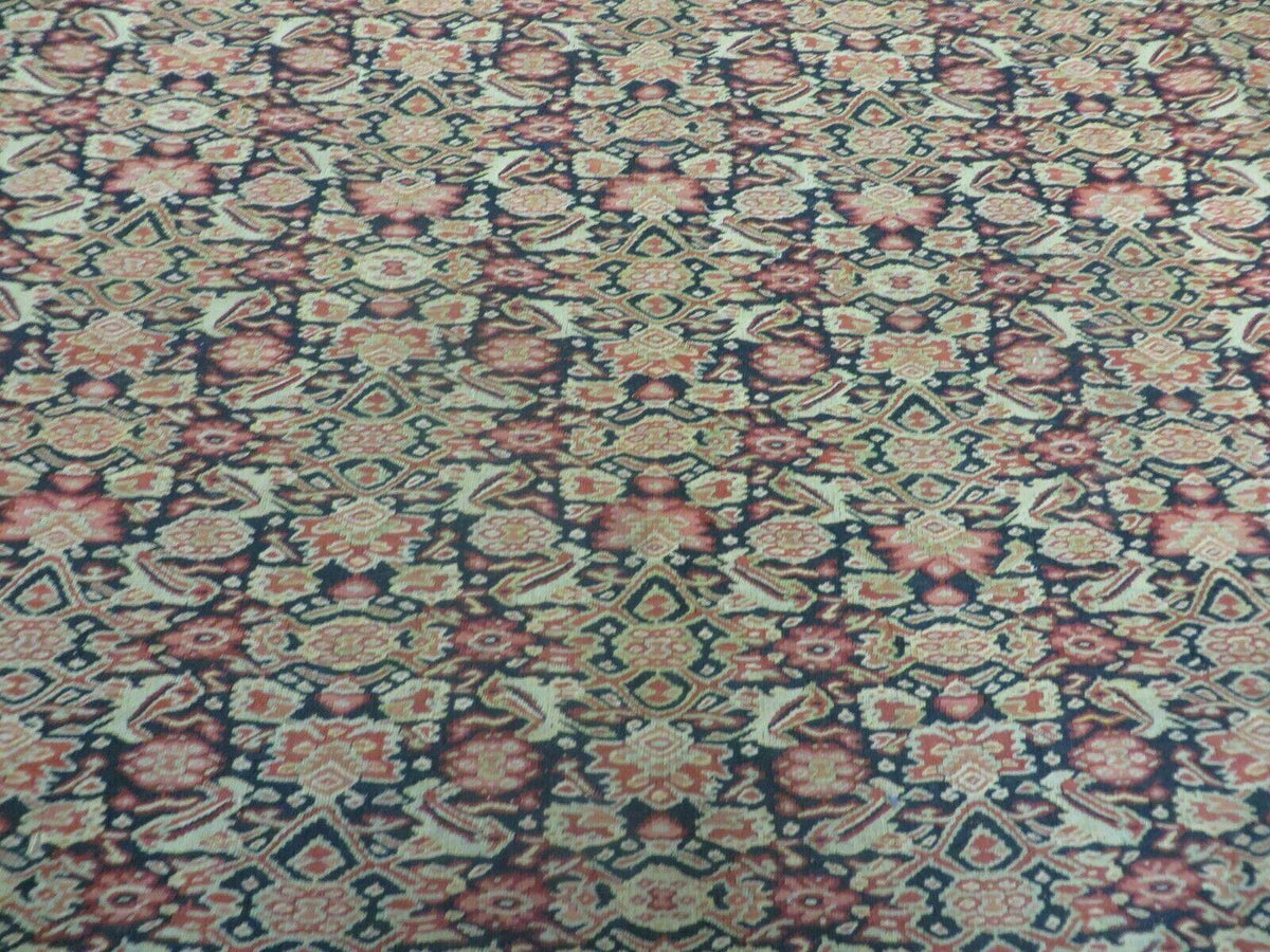 4' X7' Antique Handmade Turkish Wool Kilim Soumak Flat Weave Rug Tribal Organic