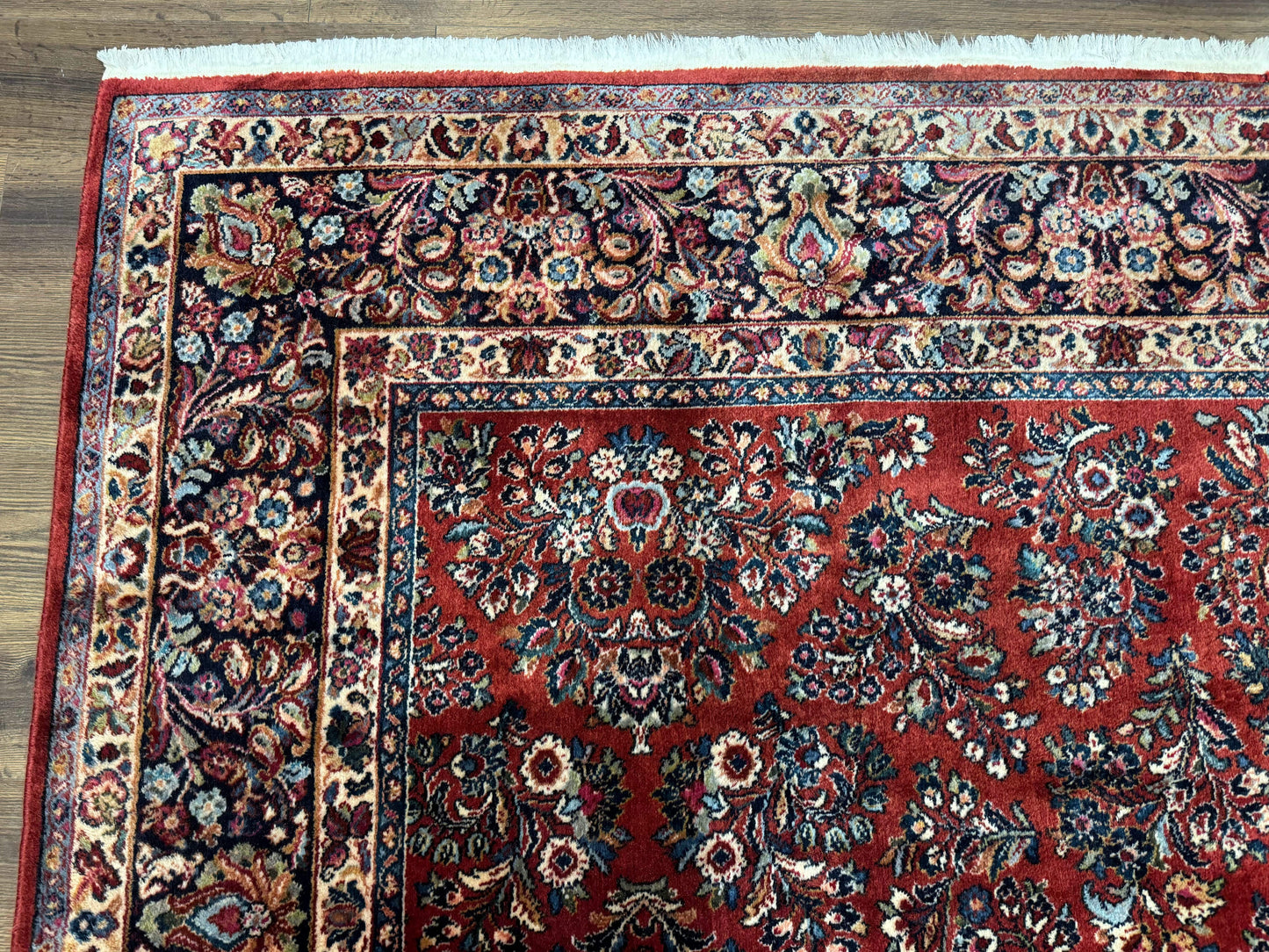 10x18 Karastan Sarouk Rug #785, Wool Large Palace Sized Vintage Karastan Carpet - Nuvé