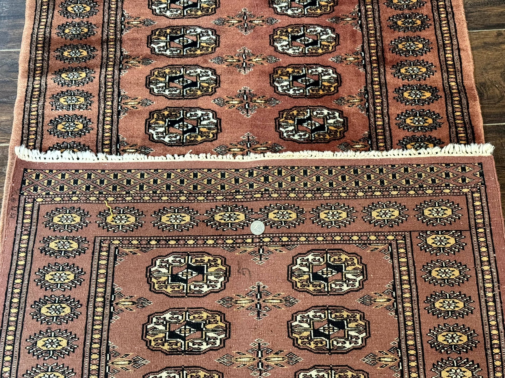 Pakistani Turkoman Bokhara Runner Rug 2.8 x 12, Oriental Runner for Hallway - Nuvé