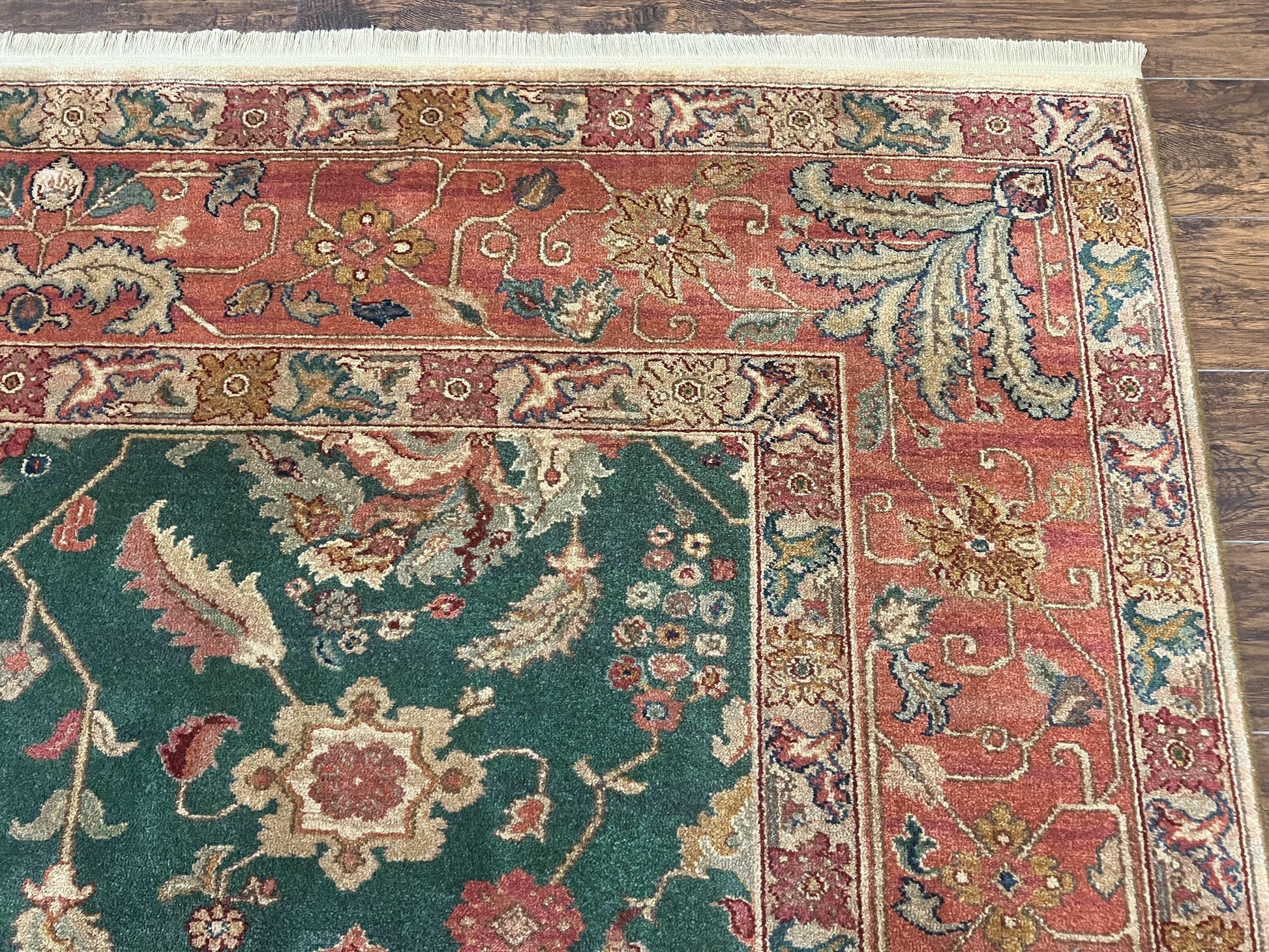 Karastan Rug 8.8 x 10 Samovar Teawash Agra #900-905, Vintage Wool Karastan Area Rug - Nuvé