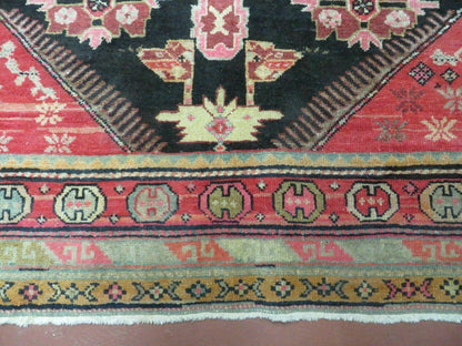5' X 9' Antique Karabagh Caucasian Rug Handmade Wool Carpet Organic Dyes Nice - Nuvé