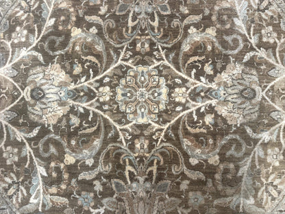 Round Karastan Rug 8x8 ft, Euphoria New Bridge Karastan Rug, Indo Mahal Design - Nuvé