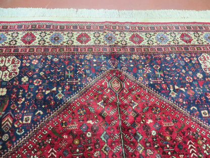 Persian Tribal Rug 7x10, Shiraz Carpet, Abadeh Rug - Nuvé