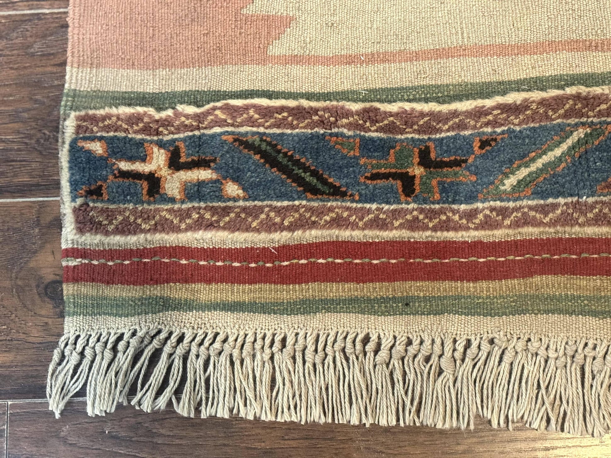 Turkish Kilim Rug 2.5 x 4.7, Flatweave Bohemian Blanket Rug, Wall Hanging Tapestry Rug - Nuvé