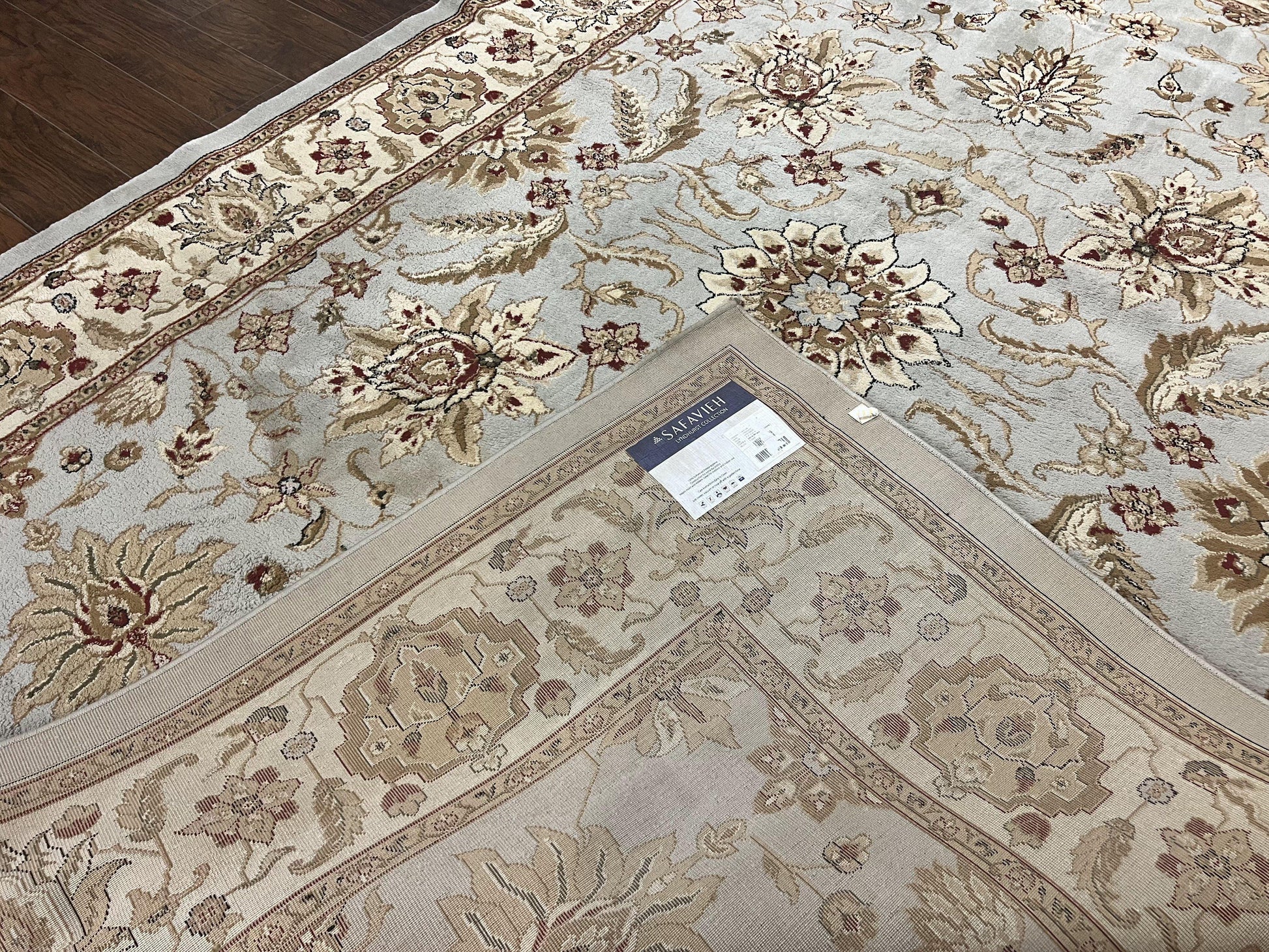 Safavieh Rug 8x11, Lyndhurst Collection, Indoor Outdoor Rug, Floral Allover Oriental Carpet - Nuvé
