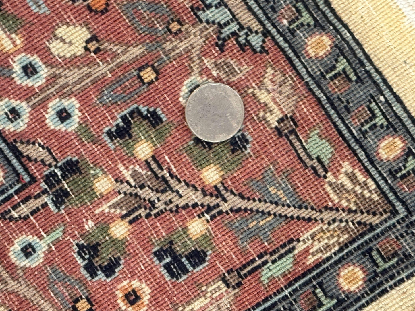 Small Pak Persian Rug 3x5, Peacock Birds Floral - Nuvé