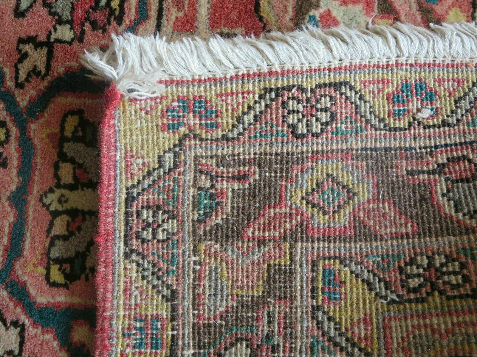 3' 9" X 10' 6" Semi Antique Handmade Turkish Wool Runner Rug - Nuvé