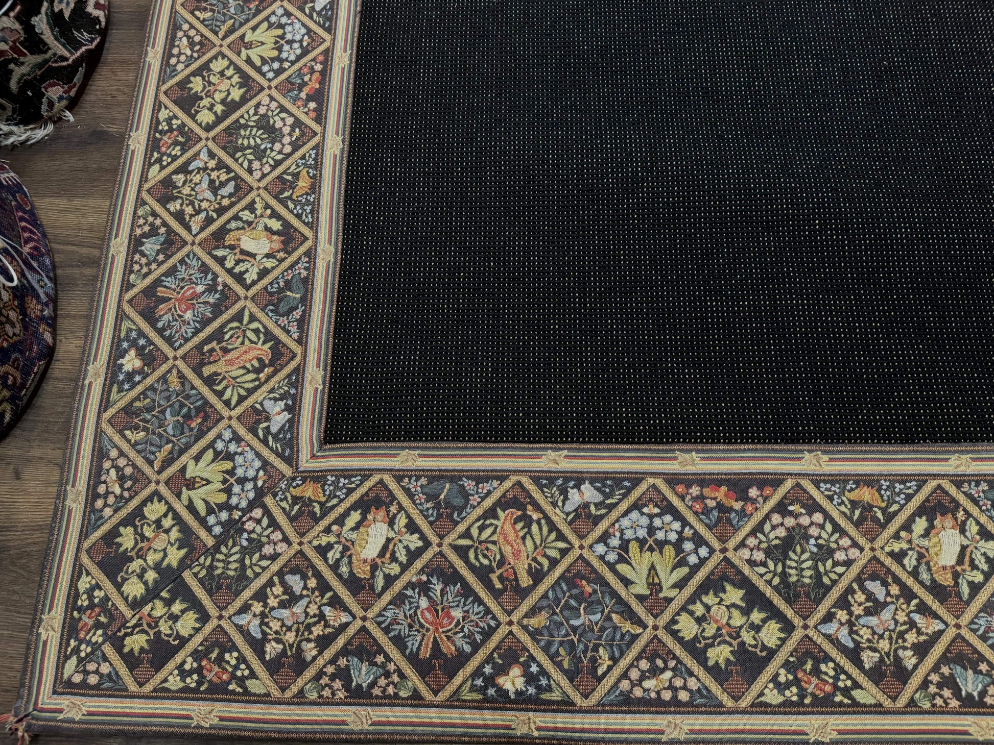 Palace Sized Stark Area Rug 12x19, Black Carpet - Nuvé
