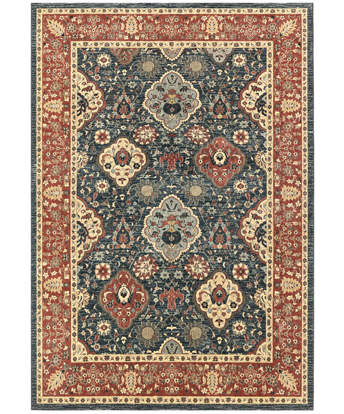 Safavieh Rug 8x11, Mahal Persian Carpet, Navy Red