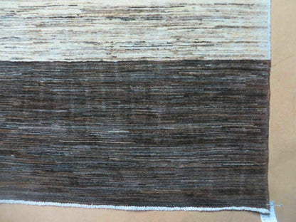 6' 6" X 8' Modern Tibetan Nepal Art Deco Chinese Hand Knotted Wool Rug Nice - Nuvé