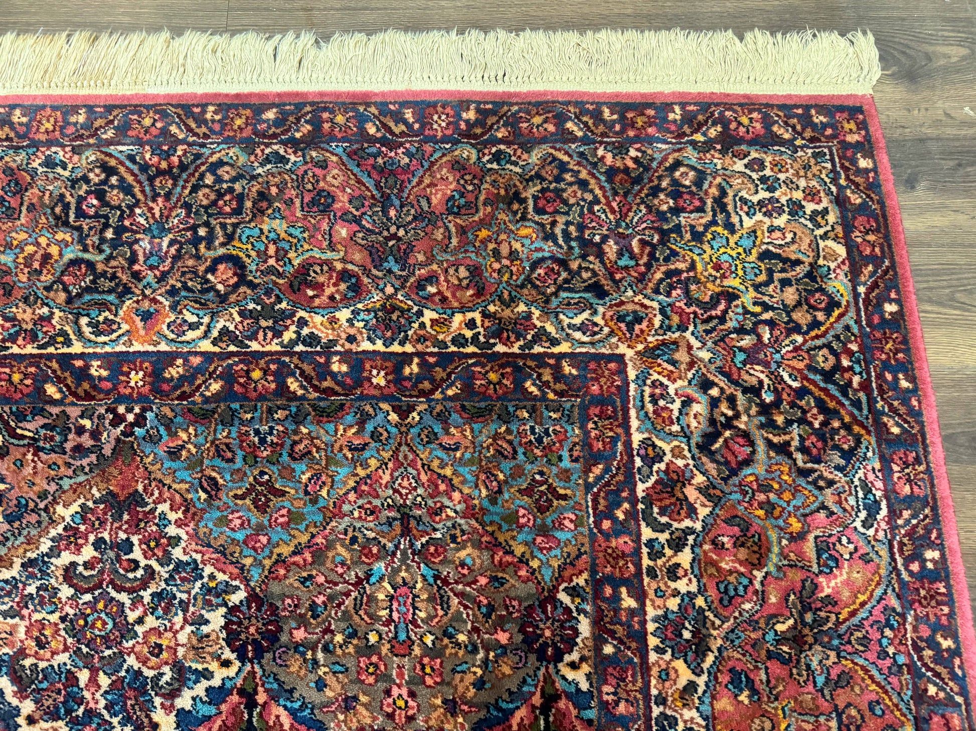 10x18 Karastan Multicolor Panel Kirman Rug #717, Palace Size Wool Discontinued Original 700 Series - Nuvé