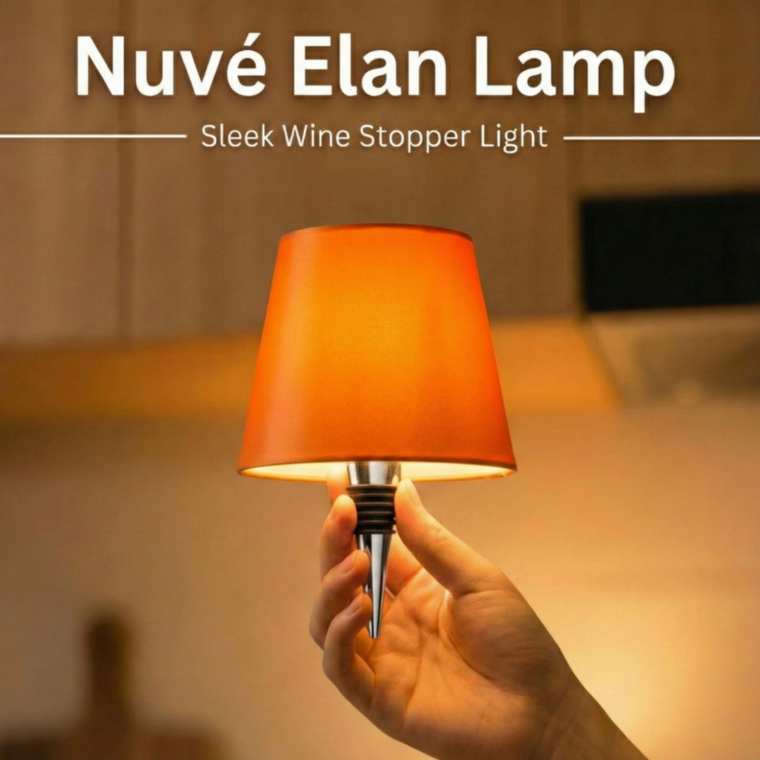 Nuvé® Elan skincare product in a sleek white bottle with a pump dispenser, designed for daily facial hydration.