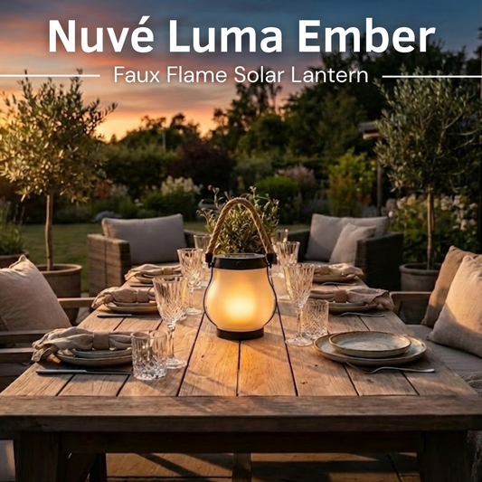 Nuvé® Luma Ember device with sleek design and glowing accent, showcasing modern vaporizer or aromatherapy diffuser features.