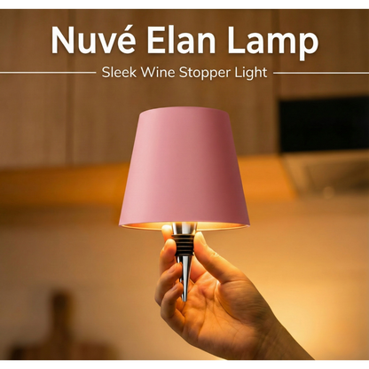 Nuvé® Elan skincare device with sleek design, featuring a metallic finish and ergonomic handle for easy use.