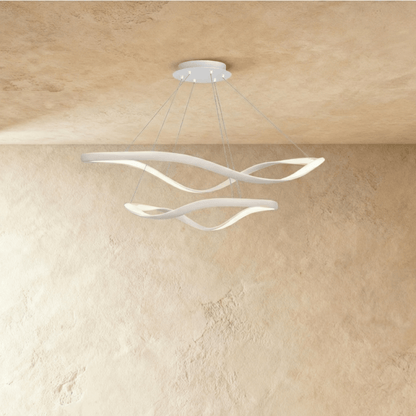 Elegant Aaliyah Chandelier by Residence Supply featuring crystal accents and a sleek metal frame for stylish illumination.
