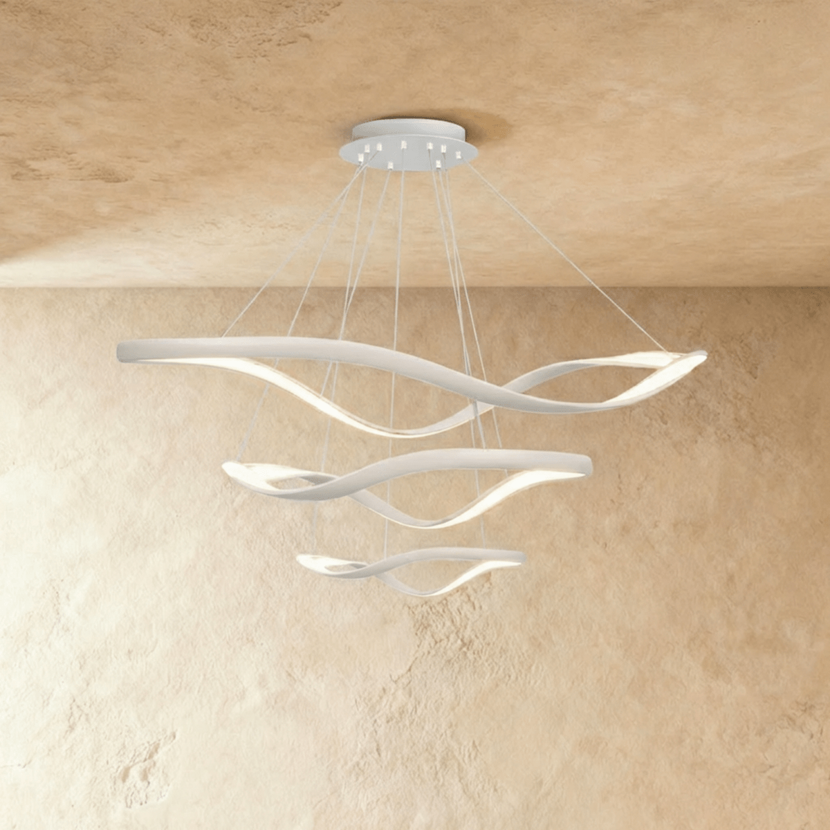 Elegant Aaliyah Chandelier by Residence Supply with intricate crystal details and a polished metal frame.