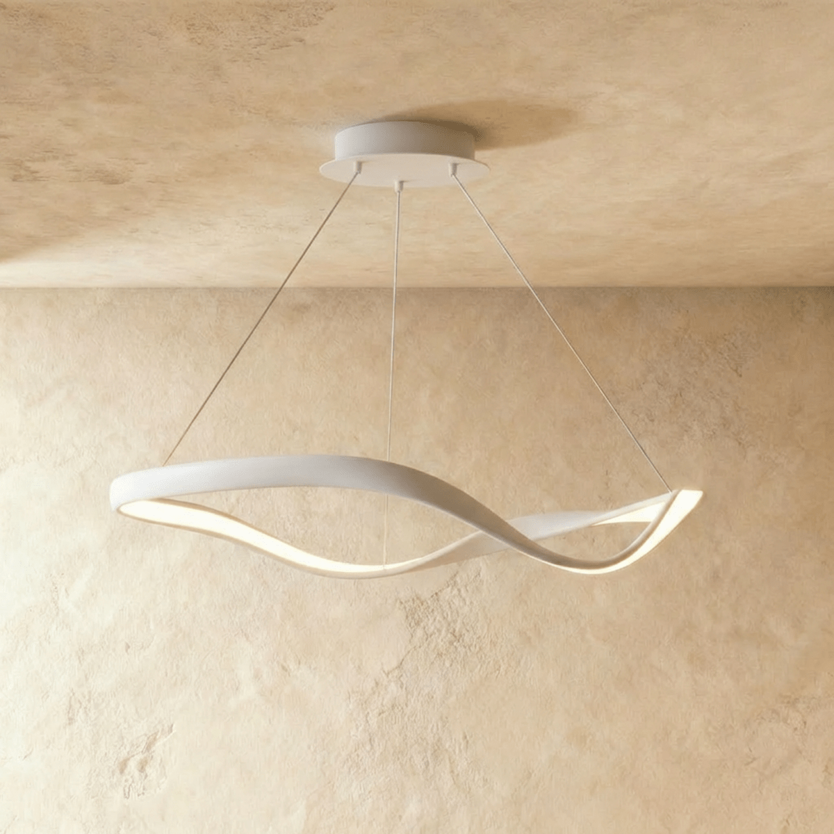 Aaliyah Chandelier by Residence Supply featuring elegant hanging crystal details and a modern gold finish.