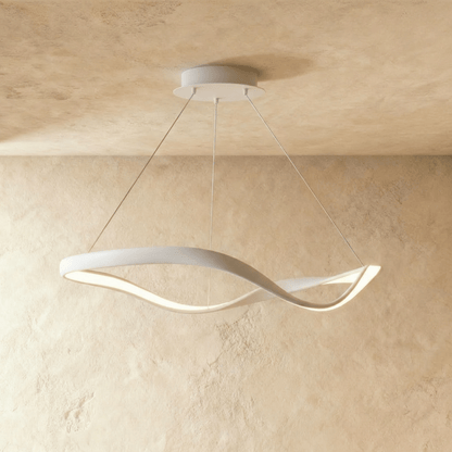 Aaliyah Chandelier by Residence Supply featuring elegant hanging crystal details and a modern gold finish.