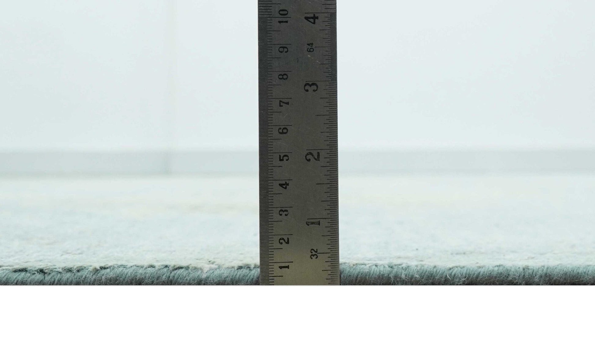 Abstract Design Blue, Beige And Gray 8x10 Hand Knotted Wool and Bamboo Silk Rug - Nuvé