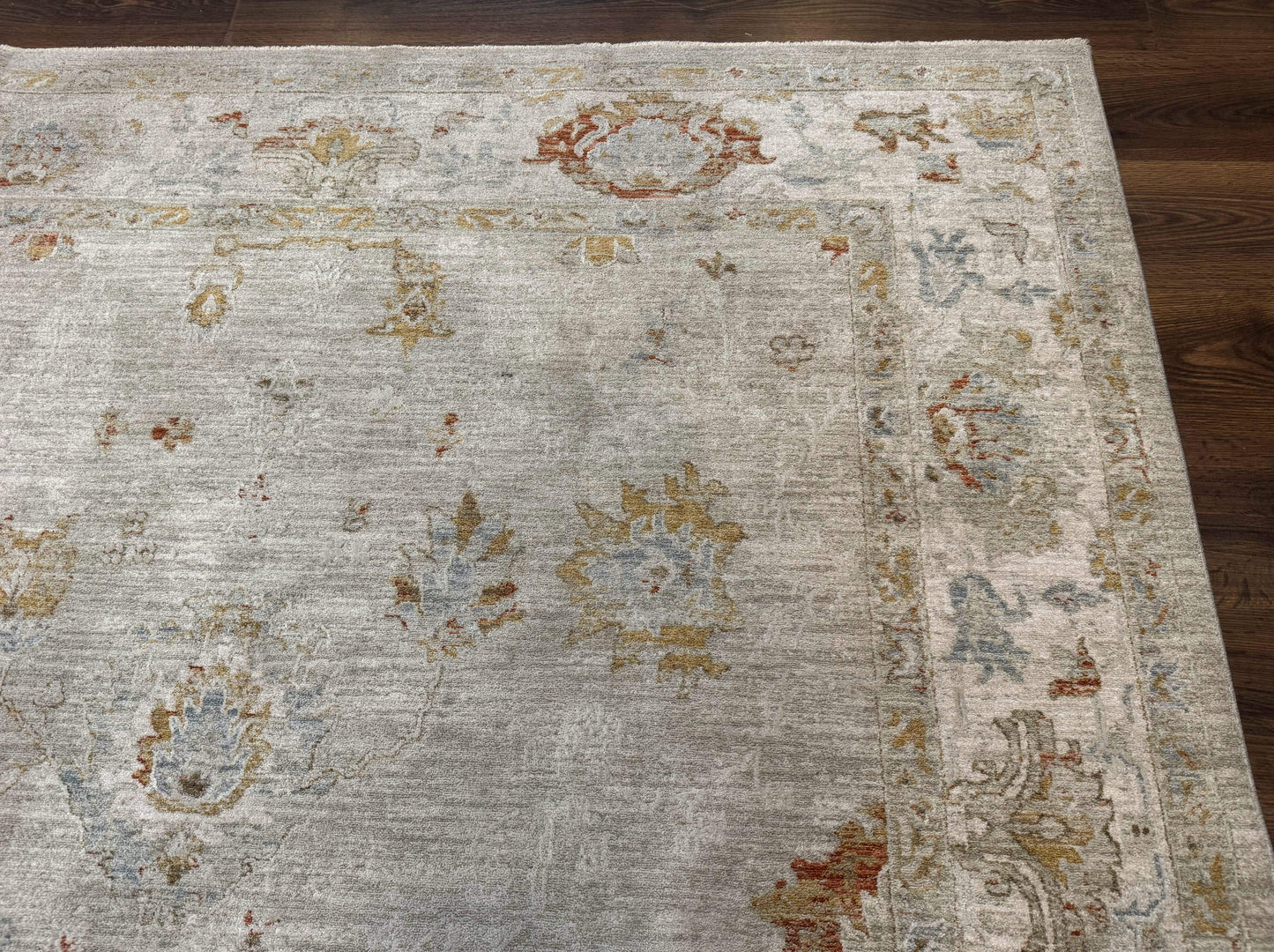 Modern Turkish Oushak Rug 7x9, Netural Colors - Nuvé