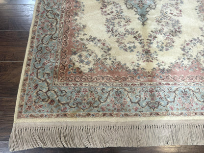 Karastan Rug 4x6, Pastel Ivory Kirman Rug #784, Wool Karastan Carpet, Original 700 Series, Vintage Karastan Area Rug, Discontinued - Nuvé