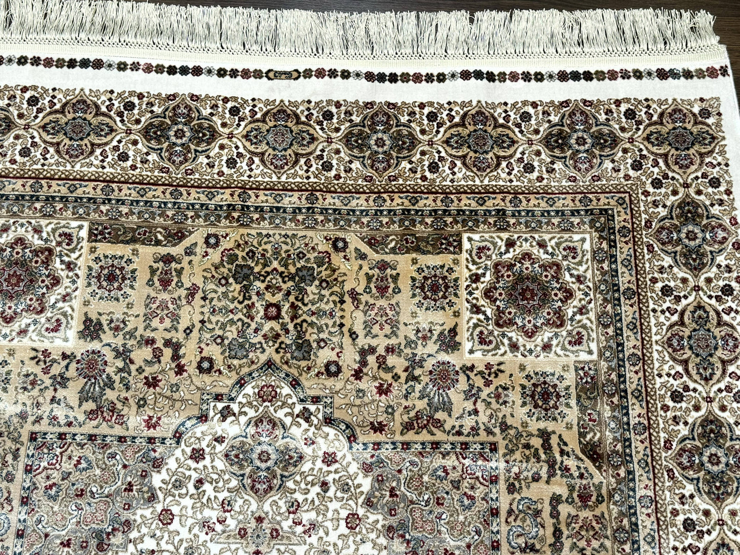 Turkish Memluk Silk Rug 4x6, Hereke Carpet, Bamboo Silk, New - Nuvé