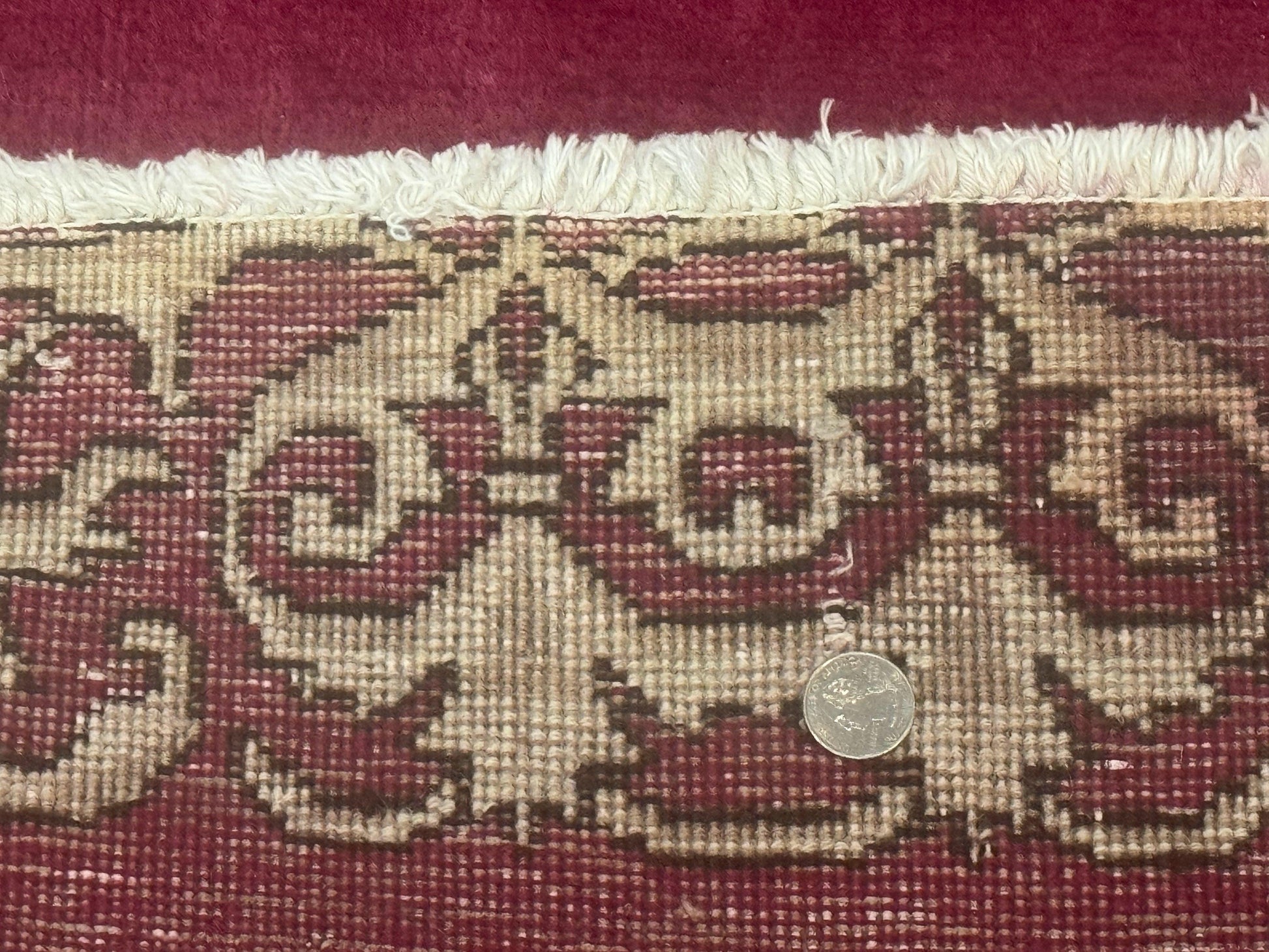 Red Persian Kerman Runner Rug 3x16 - Nuvé