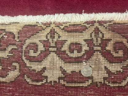 Red Persian Kerman Runner Rug 3x16 - Nuvé