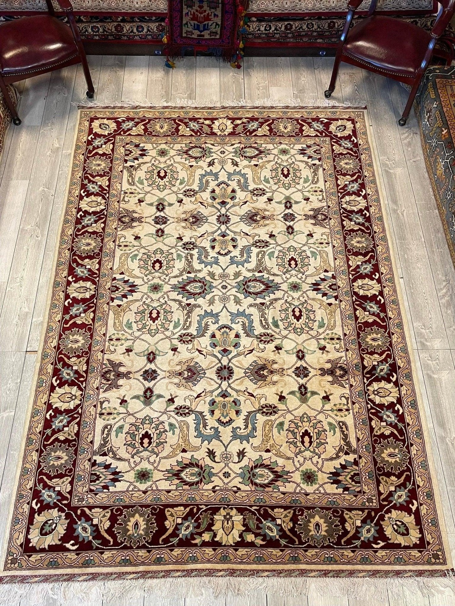 Afghani Hand-knotted Area Rug 7x10 Ft - Nuvé