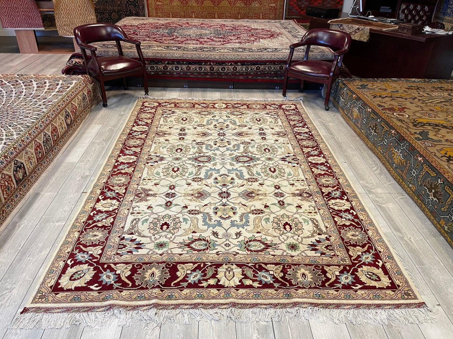 Afghani Hand-knotted Area Rug 7x10 Ft - Nuvé