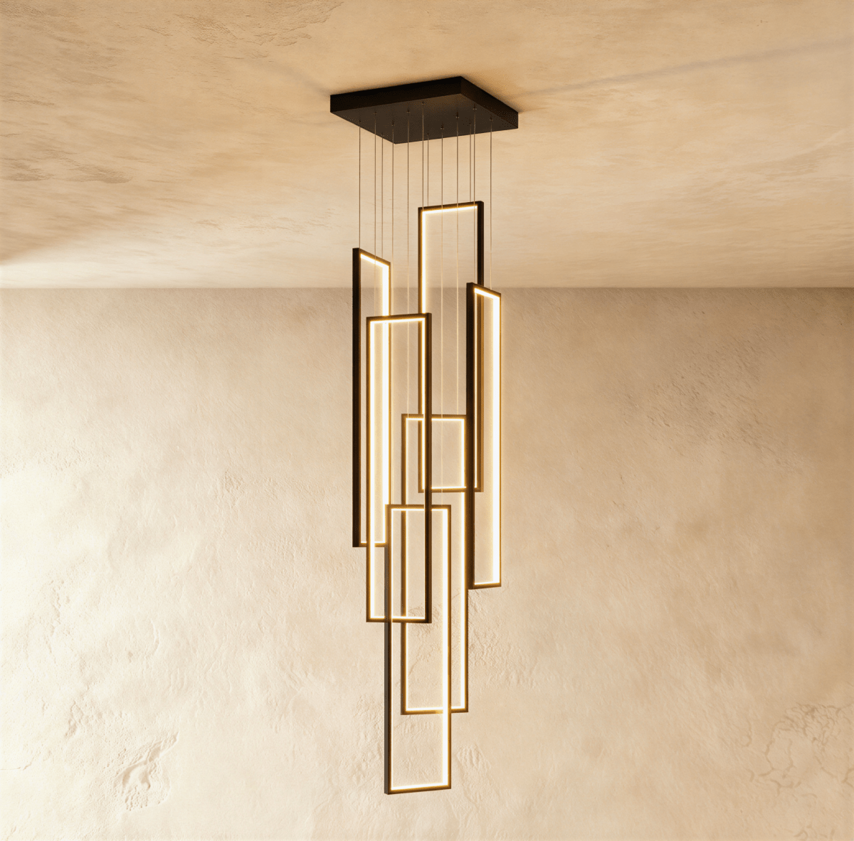 Aldarj Staircase Chandelier - Nuvé