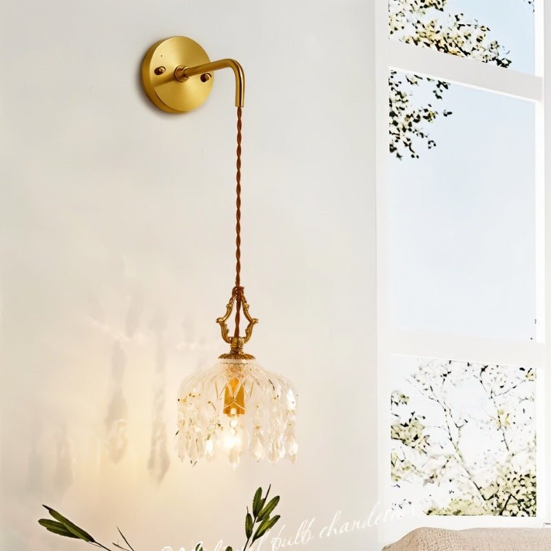 Alshamal Glass Wall Light by Residence Supply featuring a clear glass shade and modern wall-mount design.