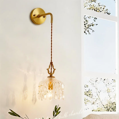 Alshamal Glass Wall Light by Residence Supply featuring a clear glass shade and modern wall-mount design.