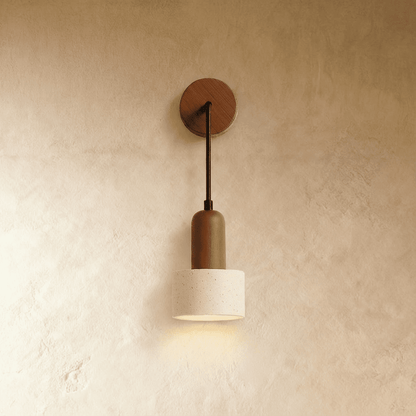 Aluria Travertine Wall Lamp - Nuvé