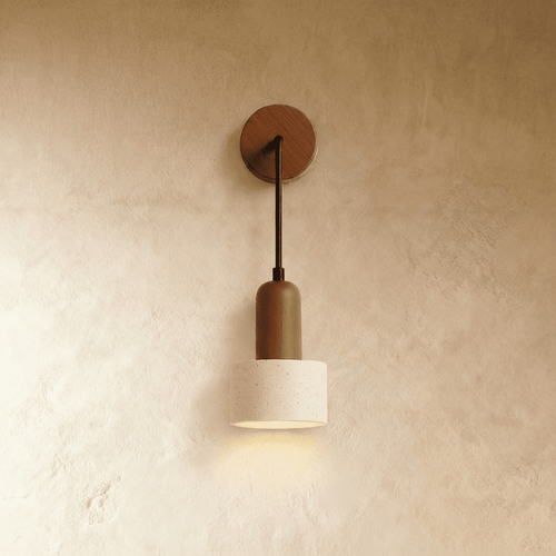 Aluria Travertine Wall Lamp - Nuvé
