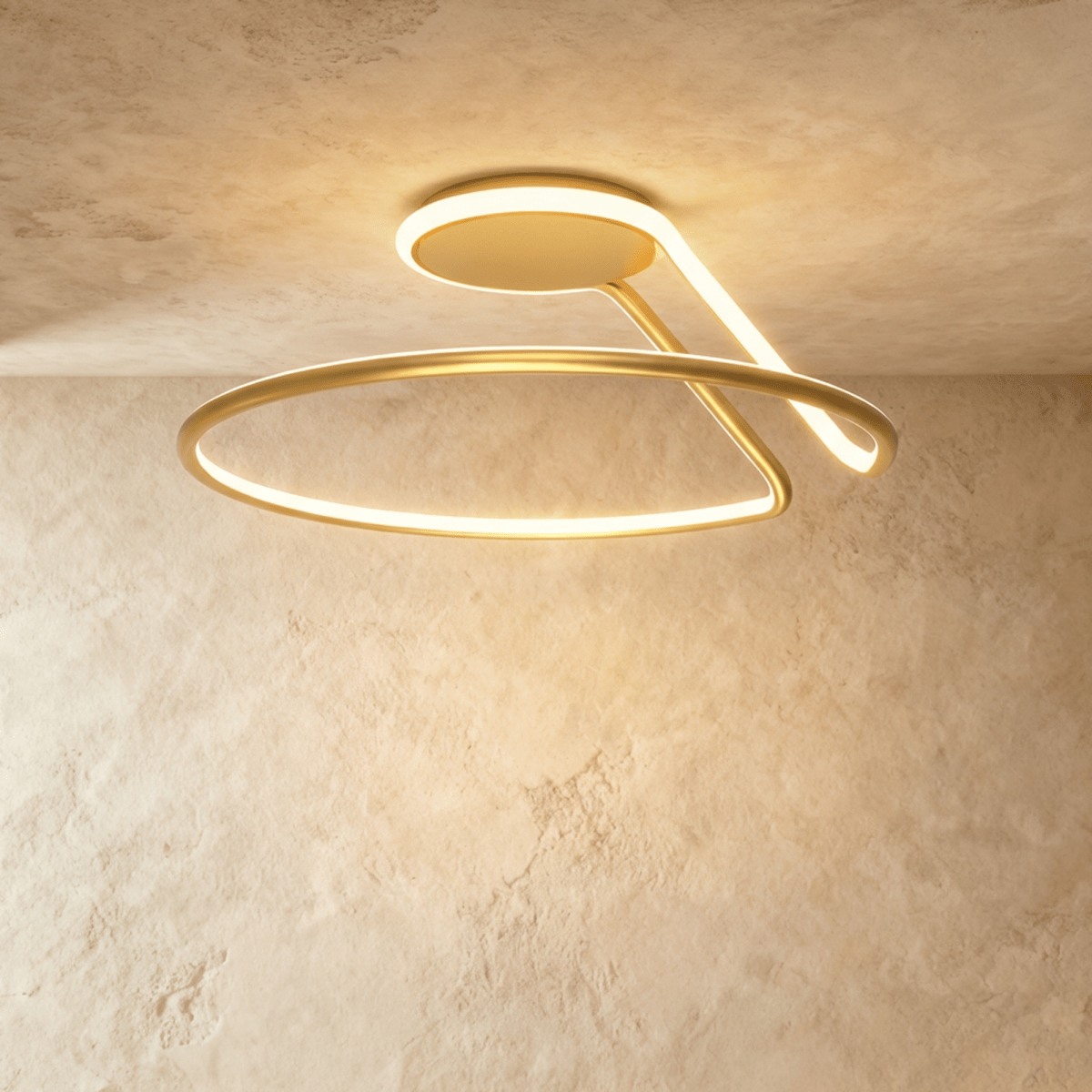 Alyona ceiling light fixture by Residence Supply featuring a modern design with a sleek metal frame and glass shade.