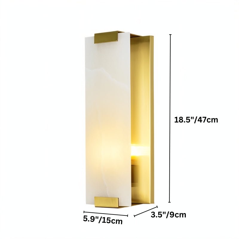 Amrad Alabaster Wall Lamp - Nuvé