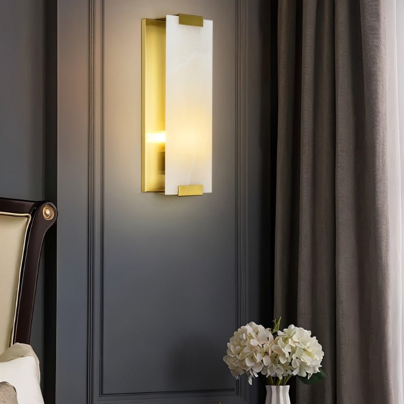 Amrad Alabaster Wall Lamp - Nuvé