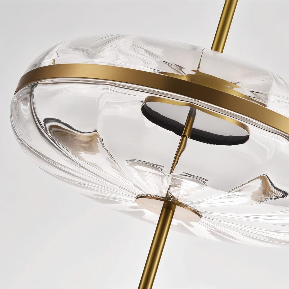 Anala Pendant Light by Residence Supply featuring sculptural glass detail and modern design for stylish interior lighting.