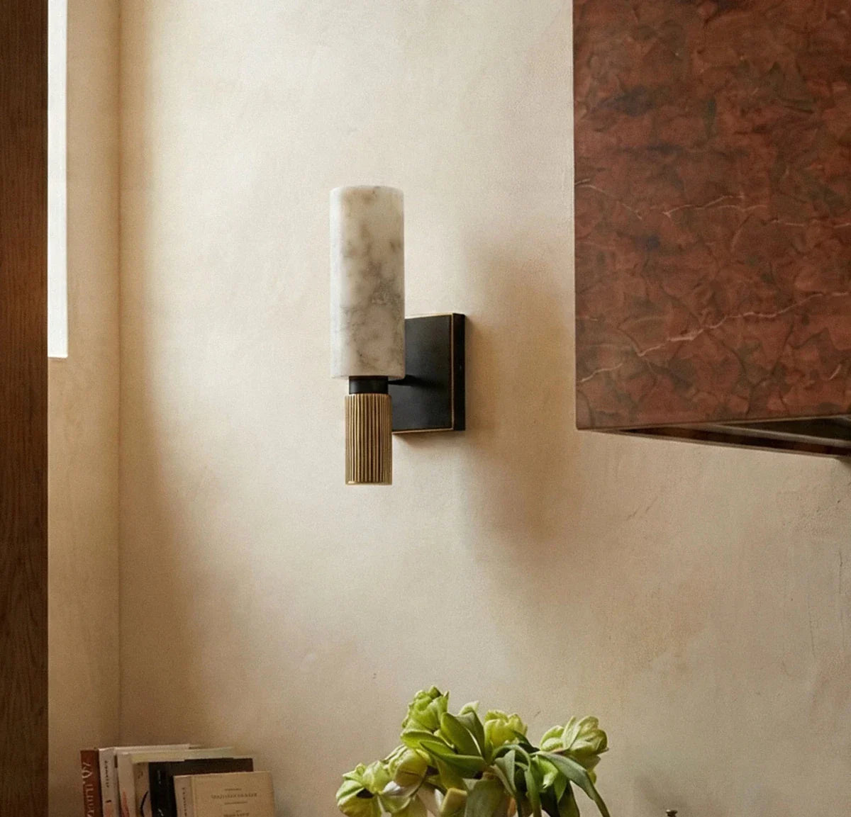Ansu Alabaster Wall Lamp