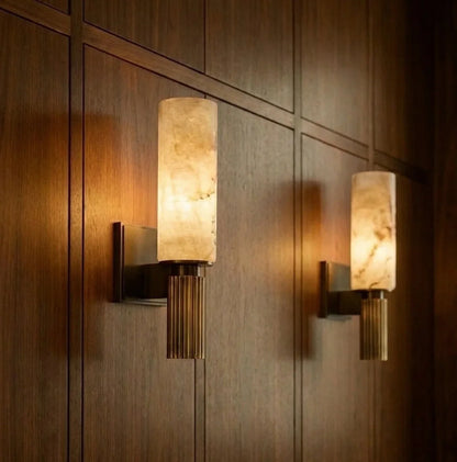 Ansu Alabaster Wall Lamp