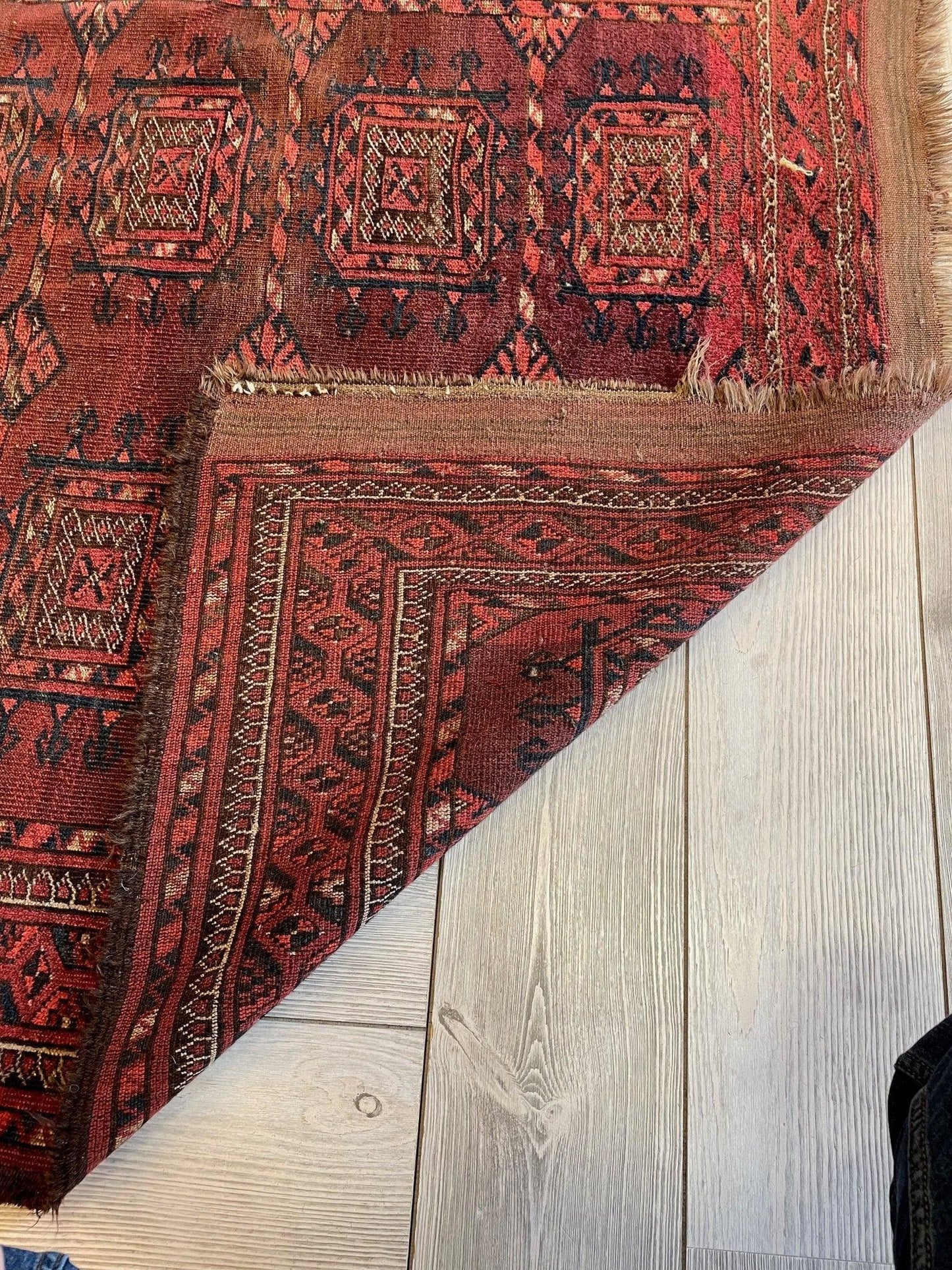 Antique 1880’s Baluch Rug 4x7 Ft - Nuvé
