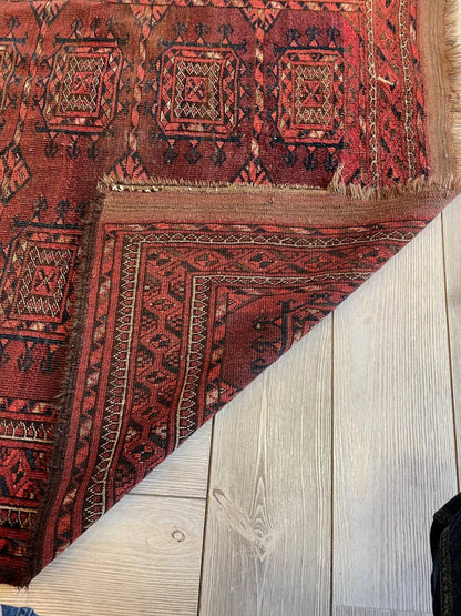 Antique 1880’s Baluch Rug 4x7 Ft - Nuvé
