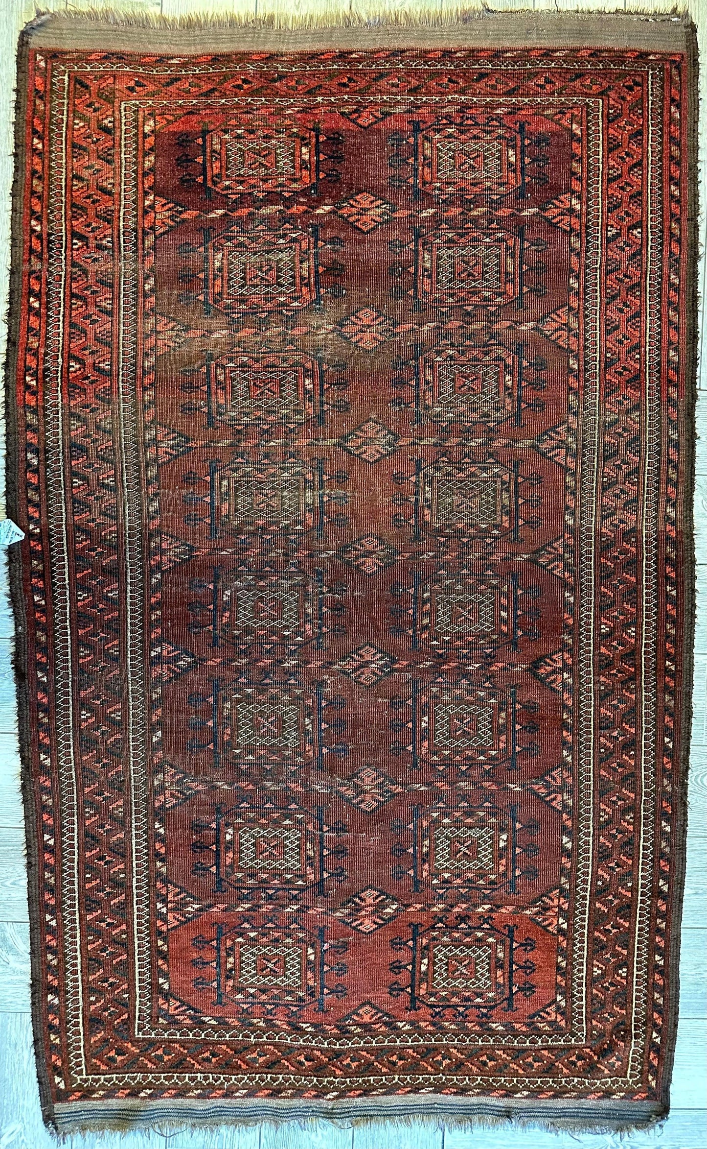 Antique 1880’s Baluch Rug 4x7 Ft - Nuvé
