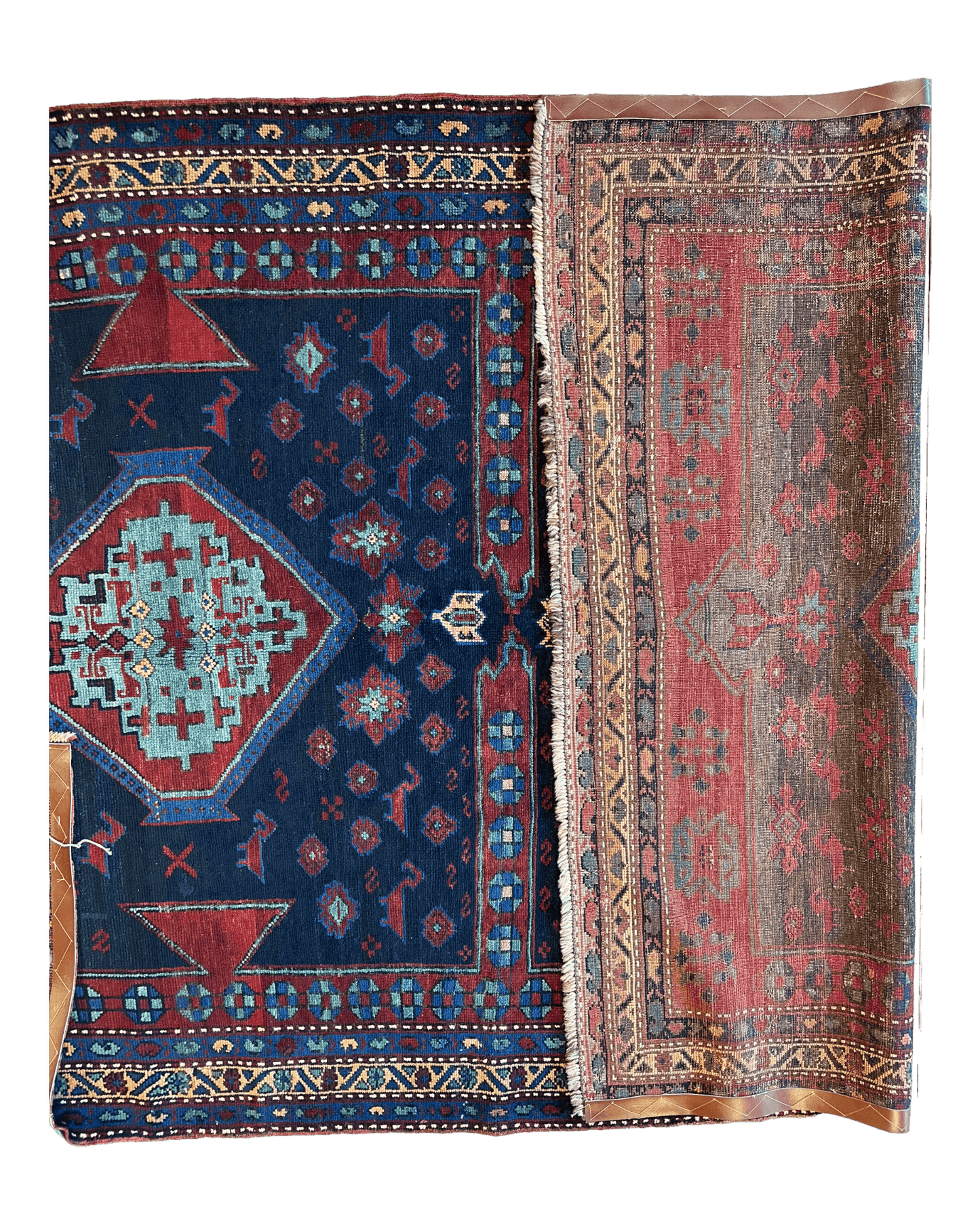 Antique 19th Century Handwoven Kazak Tribal Rug 5’ x 8’ - Nuvé