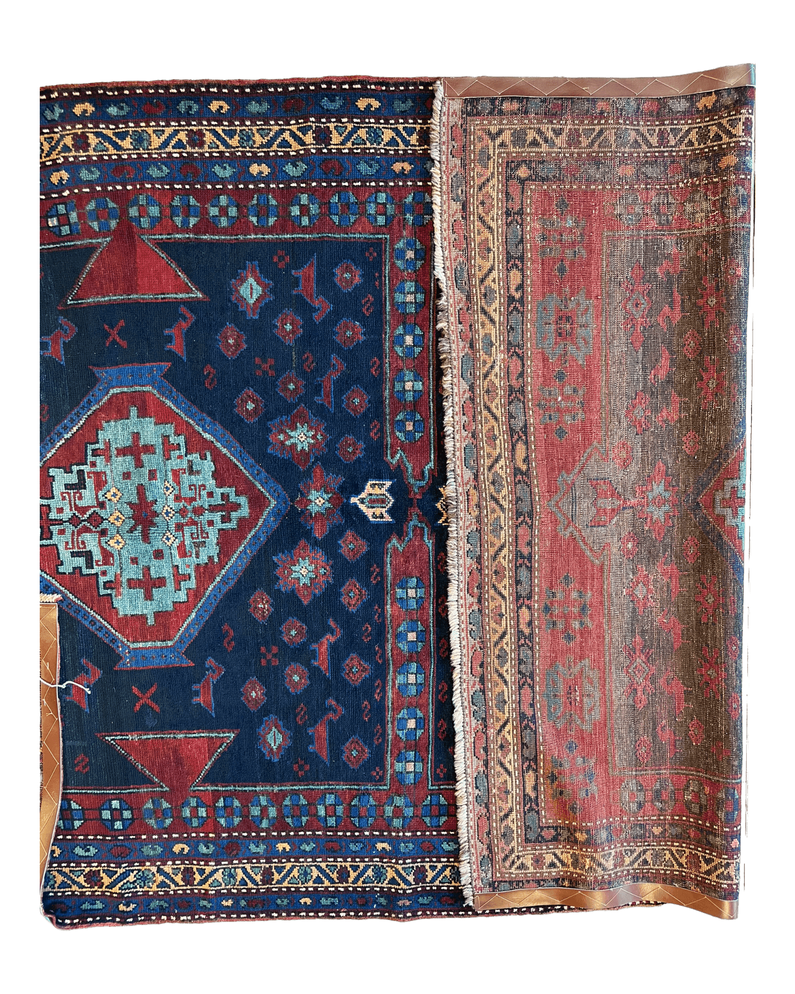 Antique 19th Century Handwoven Kazak Tribal Rug 5’ x 8’ - Nuvé