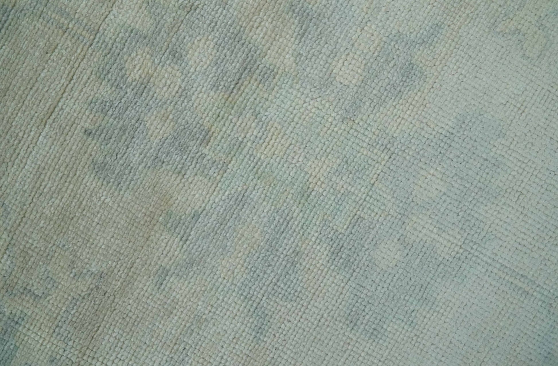 Antique Finish Silver, Gray and Charcoal Hand Knotted Oriental Oushak 8x10 wool Area Rug - Nuvé